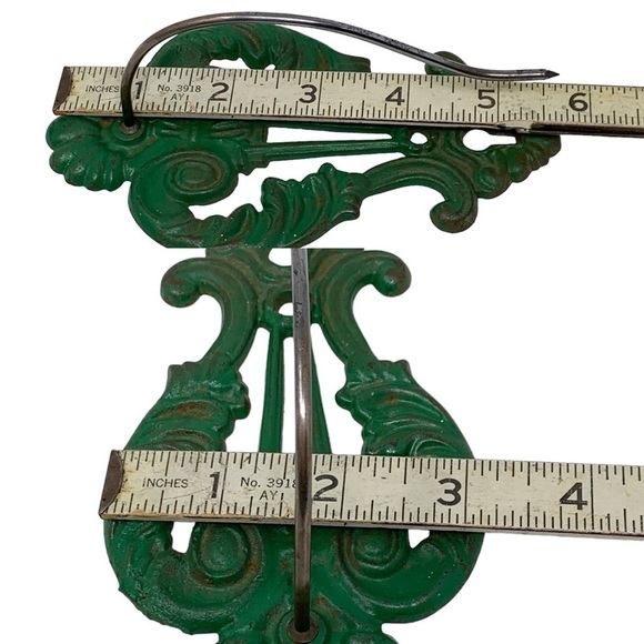 Antique Art Nouveau Wall Mount Receipt Hook - Picture 7 of 7